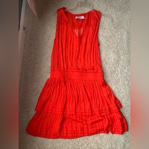 DO+BE Size Medium Bright Coral Dress